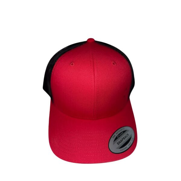 Unisex Retro Trucker Hat red